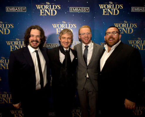The Worlds End Premiere