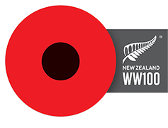 NZ Anzac poppy