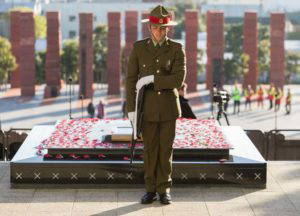 ANZAC Day ceremony at Pukeahu National War Memorial Park