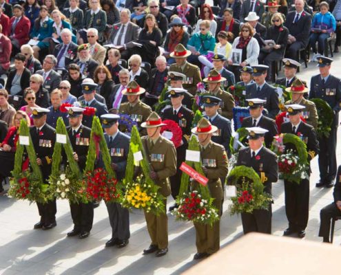 ANZAC Day ceremony at Pukeahu National War Memorial Park