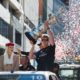 Americas Cup Victory Parade; Wellington